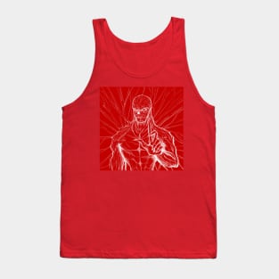 the hellfire vecna monster in dark universe in red Tank Top